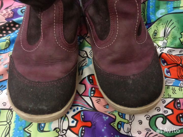 Зимними сапоги 32р для девочки