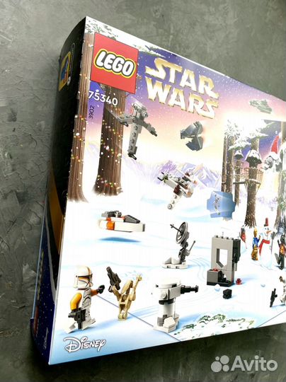 Lego Star Wars 75340 адвент-календарь