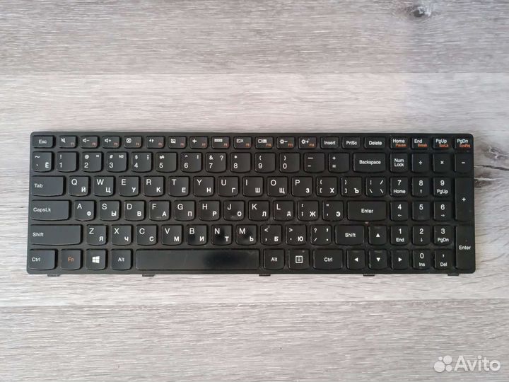 Клавиатура б/у от ноутбука Lenovo G500, G505, G700