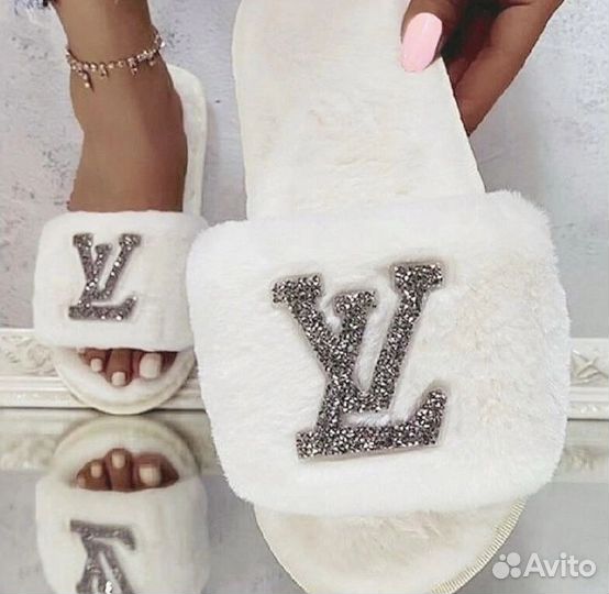 Тапочки женские louis vuitton