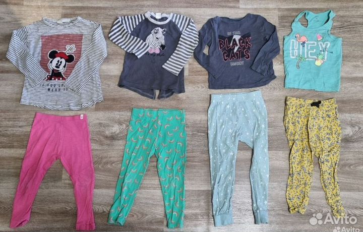 Вещи пакетом фирменная одежда для девочки 104р