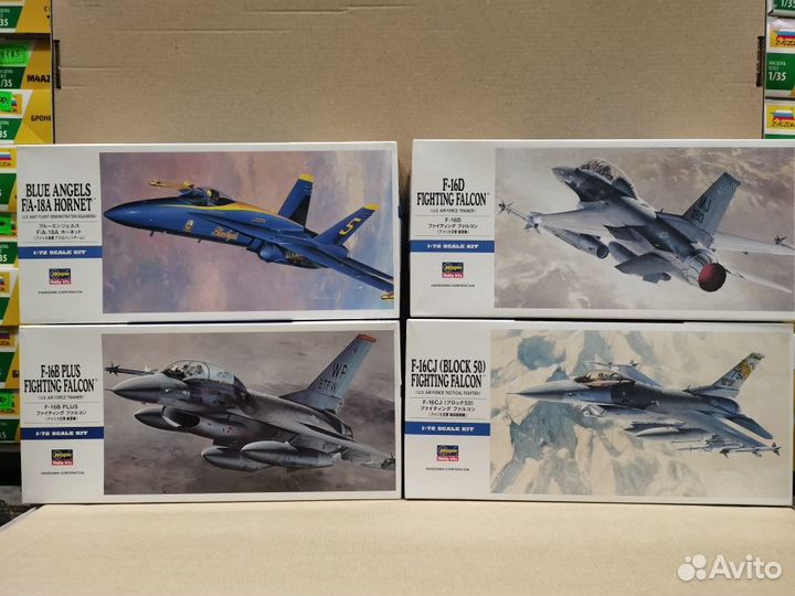 Сборные модели самолетов hasegawa 1 72 D