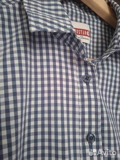 Рубашка новая хлопок Mustang оригинал