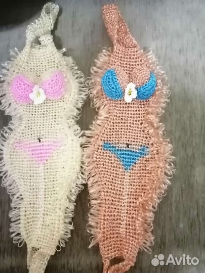 Мочалка ручной работы