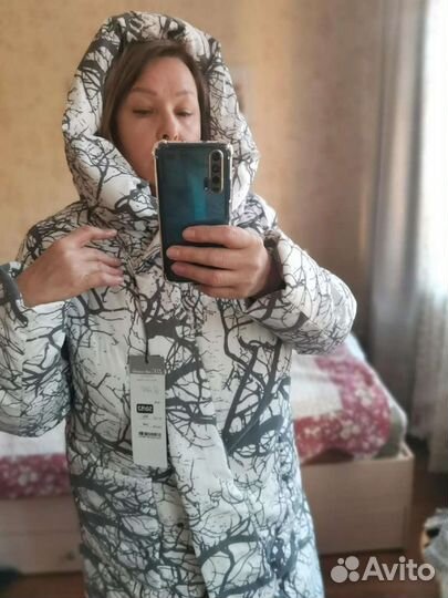 Пальто зимнее