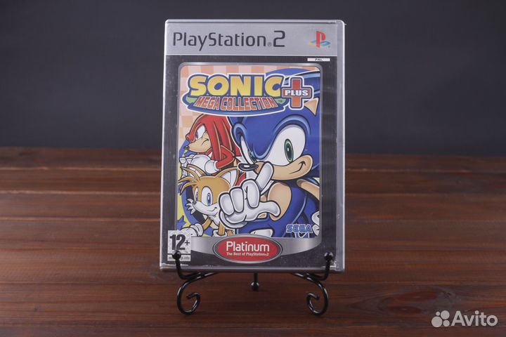 PS2 Sonic Mega Collection Plus Лицензия