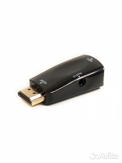 Переходник PowerPlant hdmi - VGA+Audio