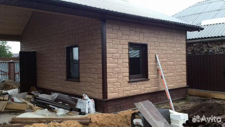 Фасадные панели Fineber стандарт Камень крупный те