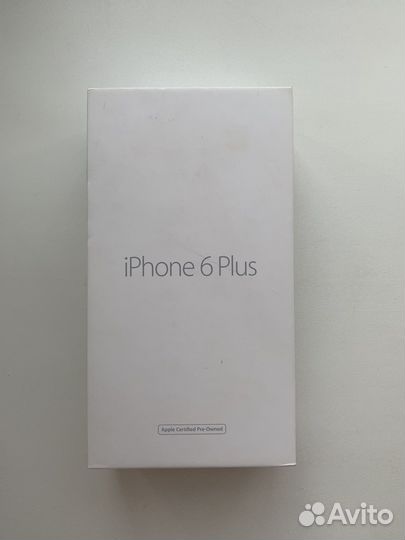 Оригинальная коробка от iPhone 6 plus