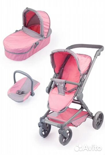 Детская игрушечная коляска для кукол