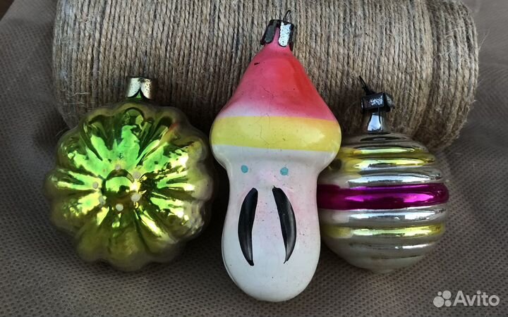 Советские елочные игрушки