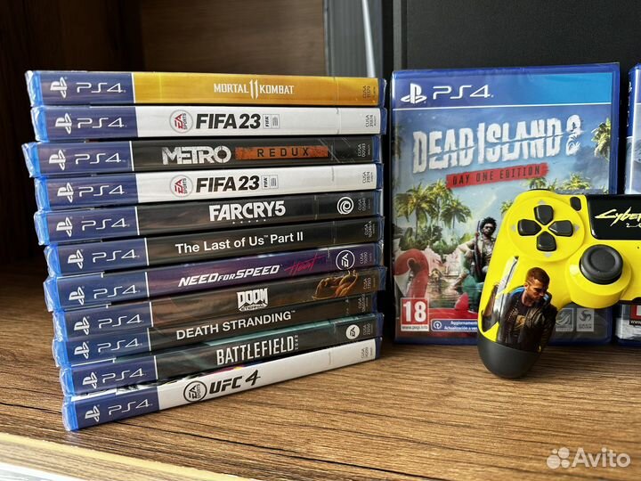 Диски на PS4 новые