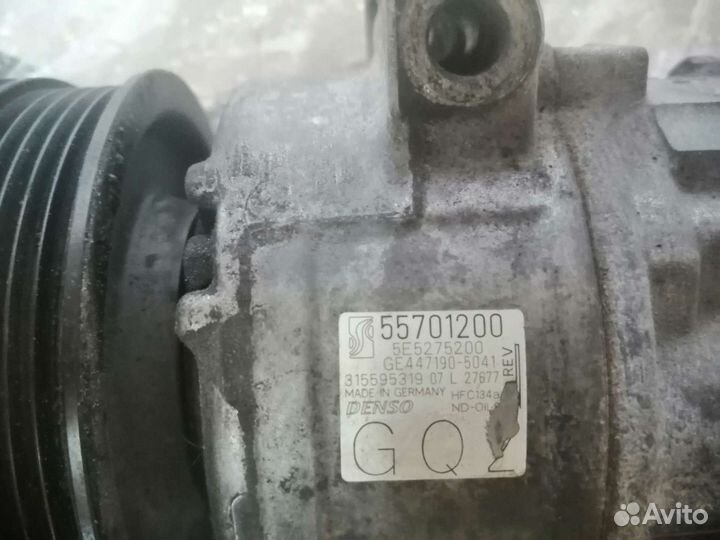 Компрессор кондиционера Opel Corsa D