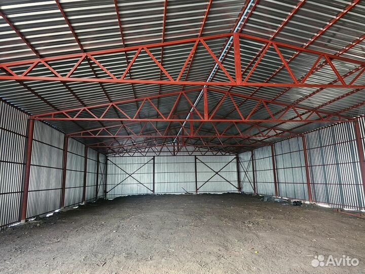 Строительство ангаров, складов, навесов, магазинов