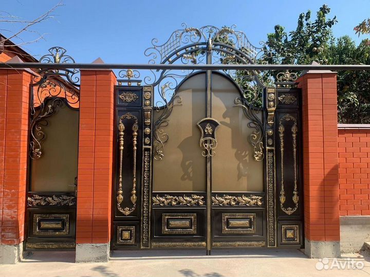 Ворота с калиткой