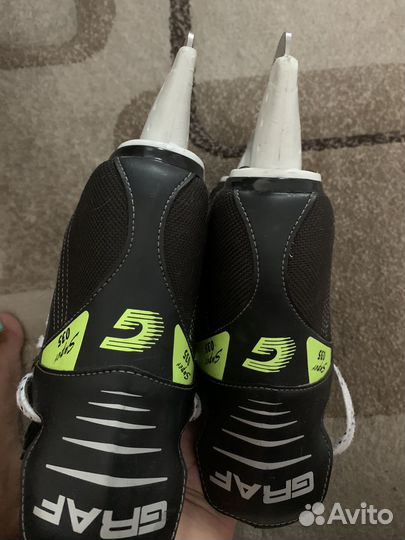 Коньки хоккейные Graf, р.37