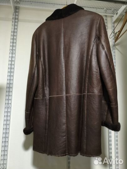 Дубленка кожаная мужская из ягнёнка ritter