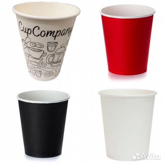 Бумажные стаканы одноразовые от производителя