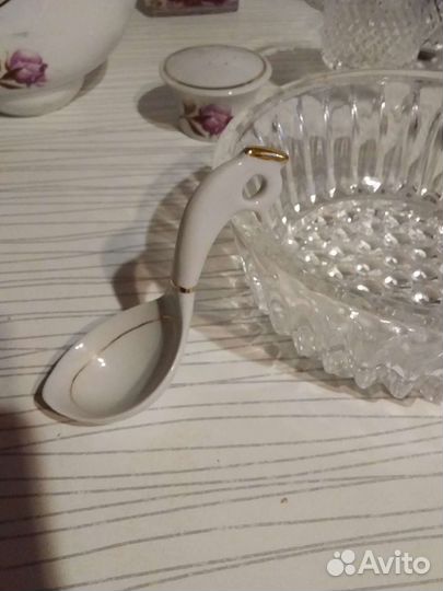 Соусник ложка от медуницы.Солонка