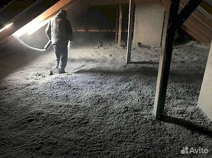 Эко вата утепление