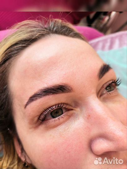 Ламинирование и ботокс ресниц и бровей