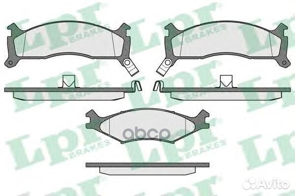 Колодки передние Kia/LPR/ 05P426 Lpr