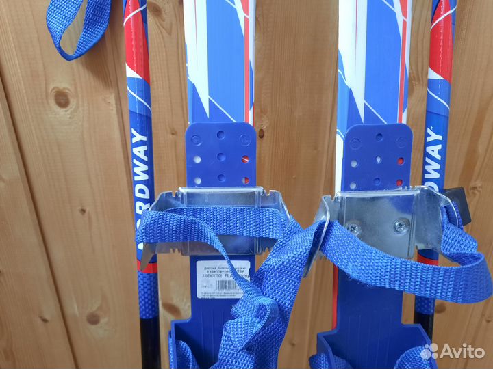 Лыжи детские Комплект Nordway KB Flame Soft