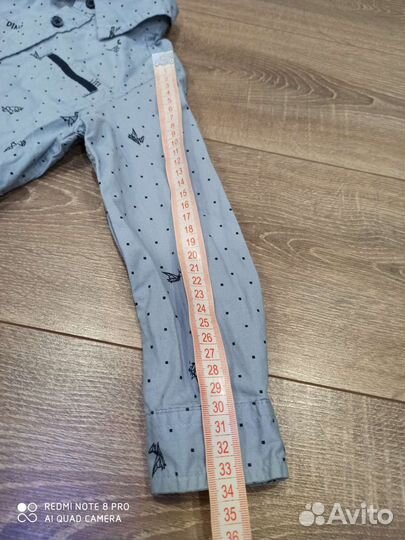 Костюм для мальчика, брюки и рубашка 98