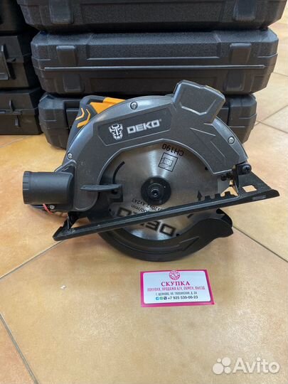 Циркулярная пила deko dkcs 1800