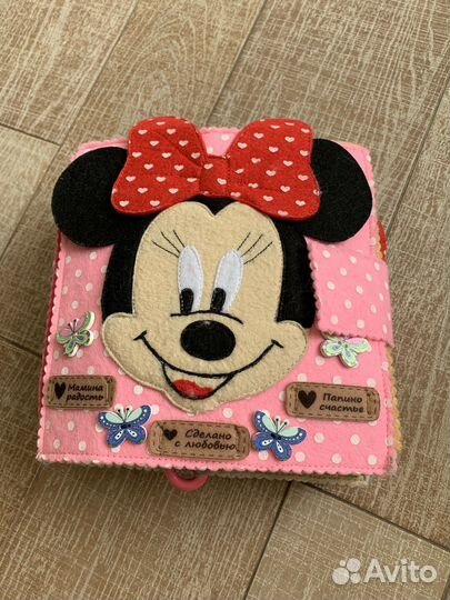 Фетровая книга монтесори