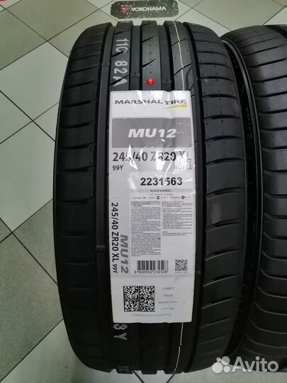 Marshal MU12 245/40 R20 и 275/35 R20 102Y
