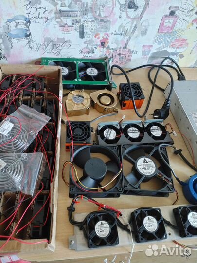 Вентиляторы для охлаждения на 12 и на 48в