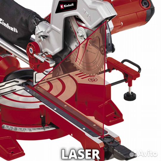 Пила торцовочная einhell TC-SM 216