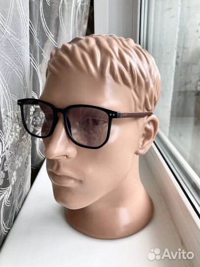 Фотохромные очки солнцезащитные чëрно-коричневые