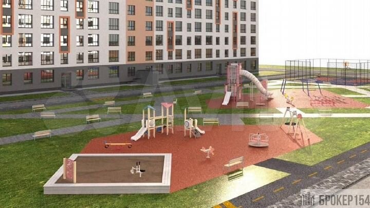 1-к. квартира, 45,5 м², 6/9 эт.