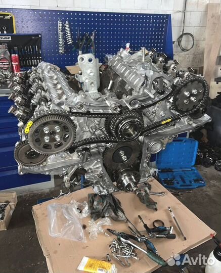 Двигатель 1VD / гарантия 50000км