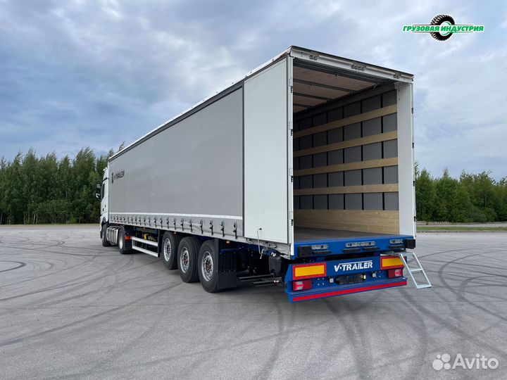 Полуприцеп шторный V-Trailer S, 2023