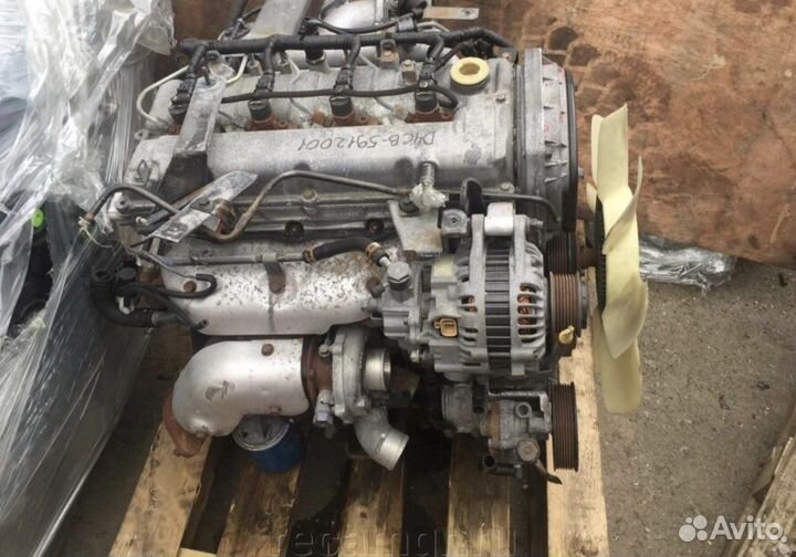 Двигатель d4cb в разбор