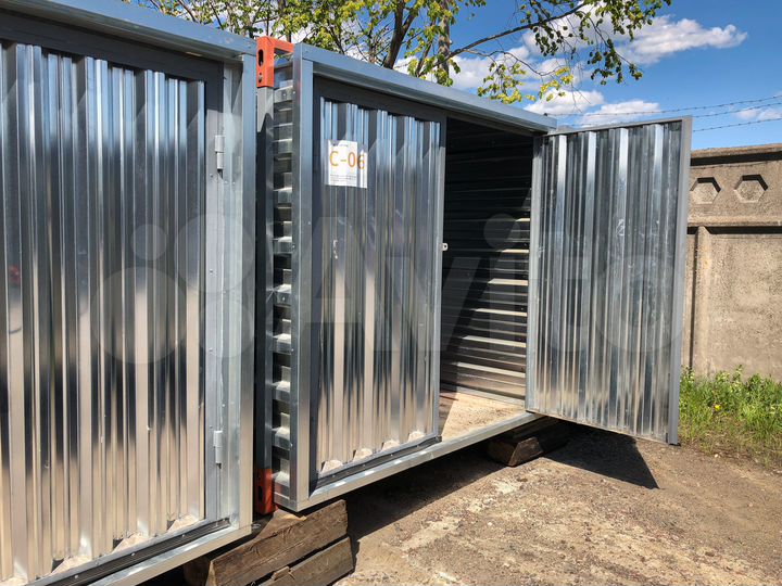 Аренда склада контейнера, 6 м² для хранения вещей