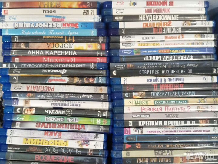 Много блюрей на продажу
