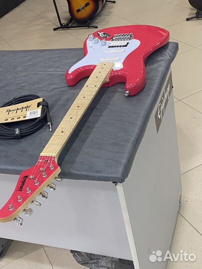 Электрогитара Kramer Focus VT-211S Ruby Red