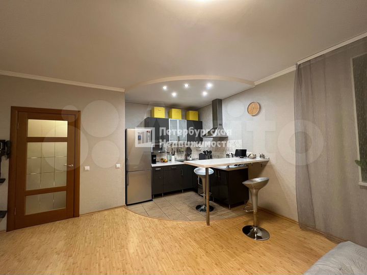 Квартира-студия, 34,7 м², 2/6 эт.