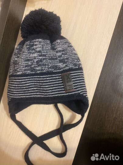 Шапка для мальчика 42-44 зимняя