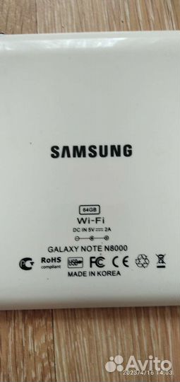 Планшет Samsung Galaxy Note 8000