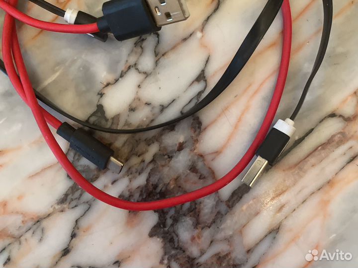 Цена за все 2 провода Type C-Usb, Usb-Mini Usb