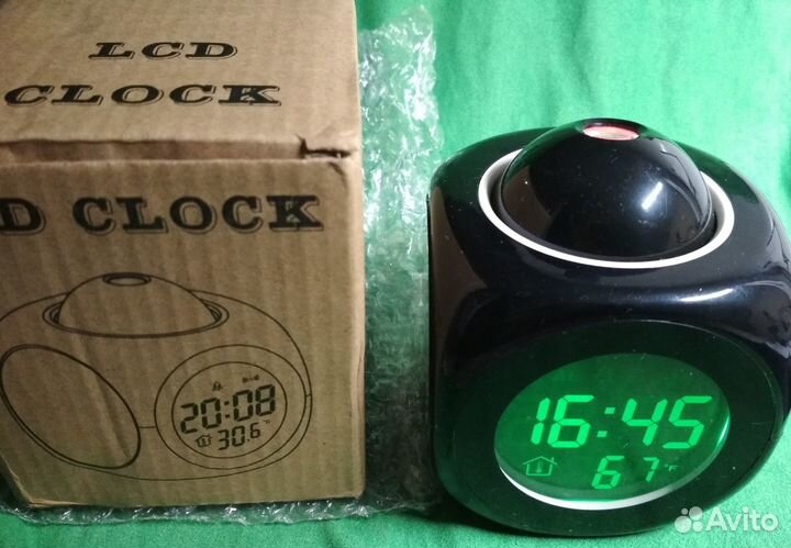 Часы-будильник LCD Clоck новые