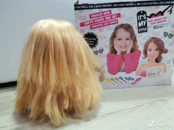 Голова куклы Барби для причёсок