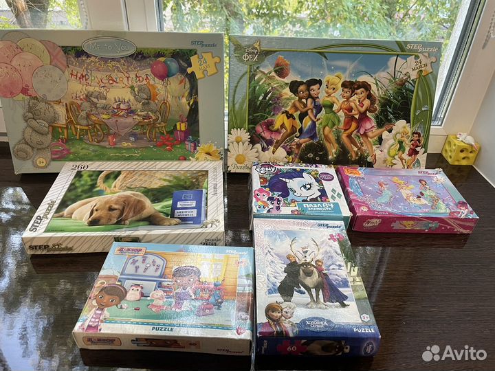 Пазлы детские