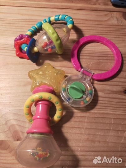 Погремушки игрушки грызунки