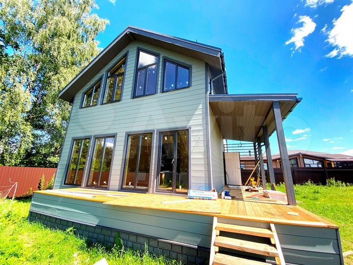 Дом 130 м² на участке 8 сот.